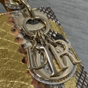 img_2b46f204_20241028_i1730104518_5527_2_jpg MINI 17 LADY BAG IN GOLDEN SNAKESKIN PATTERN LAMBSKIN