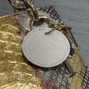 img_2b46f204_20241028_i1730104518_7428_3_jpg MINI 17 LADY BAG IN GOLDEN SNAKESKIN PATTERN LAMBSKIN