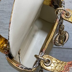 img_2b46f204_20241028_i1730104518_8840_5_jpg MINI 17 LADY BAG IN GOLDEN SNAKESKIN PATTERN LAMBSKIN