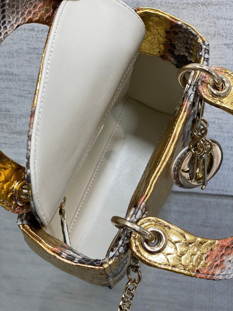 img_2b46f204_20241028_i1730104518_8840_5_jpg MINI 17 LADY BAG IN GOLDEN SNAKESKIN PATTERN LAMBSKIN