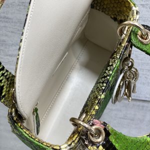 MINI 17 LADY BAG IN COLORFUL SNAKESKIN PATTERN LAMBSKIN 225975