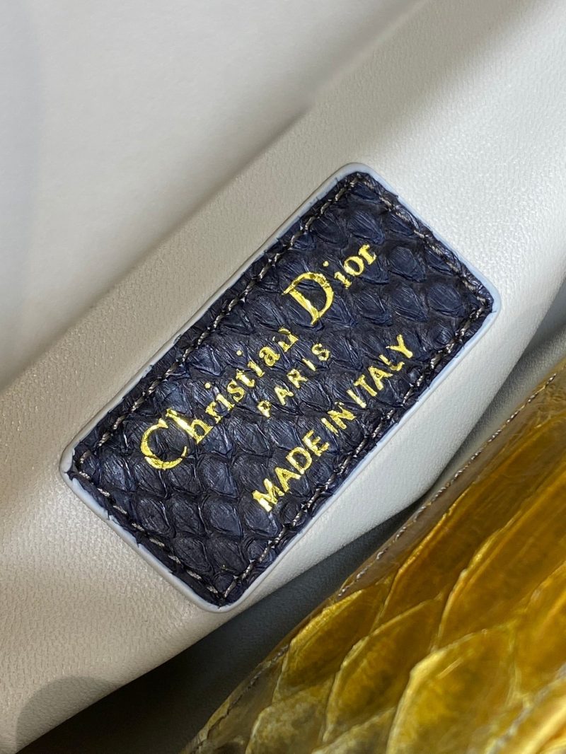 img_2b46f204_20241028_i1730105260_3981_0_jpg MINI 17 LADY BAG IN SUN FLOWER MIX BLACK SNAKESKIN PATTERN LAMBSKIN