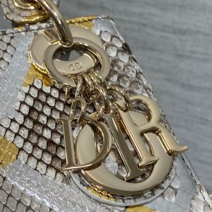 MINI 17 LADY BAG IN COLORFUL SNAKESKIN PATTERN LAMBSKIN 225983