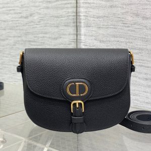 img_2b46f204_20241101_i1730440291_2093_2_jpg MEDIUM 27 BOBBY BAG IN BLACK LAMBSKIN