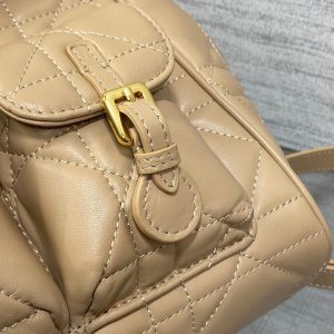 img_2b46f204_20241104_i1730710344_5823_2_jpg MEDIUM 25 CARO BACKPACK ALMOND BEIGE MACROCANNAGE LAMBSKIN