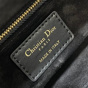 SMALL 20 BAG BLACK LAMBSKIN WITH SHOOTING STAR EMBROIDERY WOMEN 226114