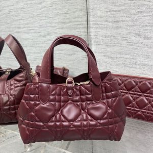 img_2b46f204_20241120_i1732086932_2277_1_jpg ALWAYS MINI 23 BAG IN BURGUNDY RED MACROCANNAGE CALFSKIN