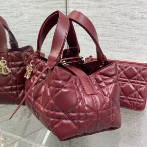 img_2b46f204_20241120_i1732086932_8884_4_jpg ALWAYS MINI 23 BAG IN BURGUNDY RED MACROCANNAGE CALFSKIN