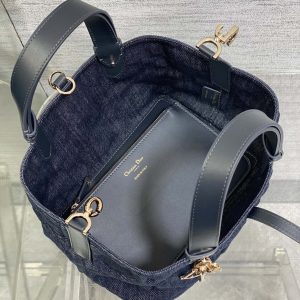 img_2b46f204_20241120_i1732087746_1739_6_jpg MINI 23 TOUJOURS BAG IN BLUE GRAPHIC CANNAGE DENIM