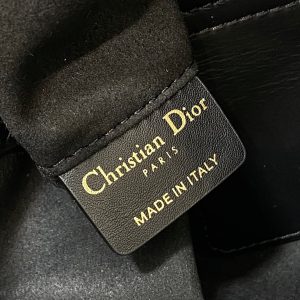 MINI 23 TOUJOURS BAG IN BLACK MIX WHITE CANNAGE TWEED WITH GOLD HARDWARE