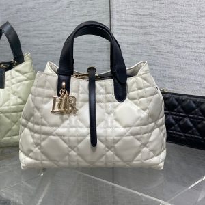 img_2b46f204_20241120_i1732117058_7710_1_jpg ALWAYS MINI 28 BAG IN WHITE MIX BLACK MACROCANNAGE CALFSKIN
