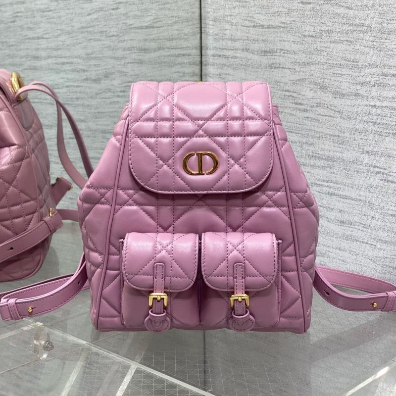 img_2b46f204_20241121_i1732172301_2977_2_jpg MEDIUM 25 CARO BACKPACK FLAMINGO PINK MACROCANNAGE LAMBSKIN