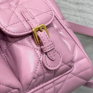 img_2b46f204_20241121_i1732172301_6545_1_jpg MEDIUM 25 CARO BACKPACK FLAMINGO PINK MACROCANNAGE LAMBSKIN