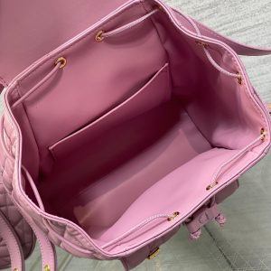 img_2b46f204_20241121_i1732172301_832_8_jpg MEDIUM 25 CARO BACKPACK FLAMINGO PINK MACROCANNAGE LAMBSKIN