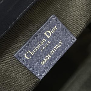 BACKPACK 19 IN BLUE OBLIQUE MONOGRAM JACQUARD