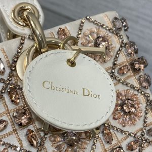 img_2b46f204_20241129_i1732850448_1356_8_jpg MINI 22 LADY BAG IN WHITE SATIN WITH COLORFUL EMBROIDERED BEADWORK