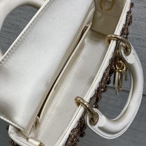 img_2b46f204_20241129_i1732850448_4581_4_jpg MINI 22 LADY BAG IN WHITE SATIN WITH COLORFUL EMBROIDERED BEADWORK