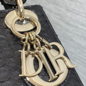 img_2b46f204_20241129_i1732851131_1671_5_jpg MINI 17 LADY BAG IN BLACK SNAKESKIN PATTERN LAMBSKIN