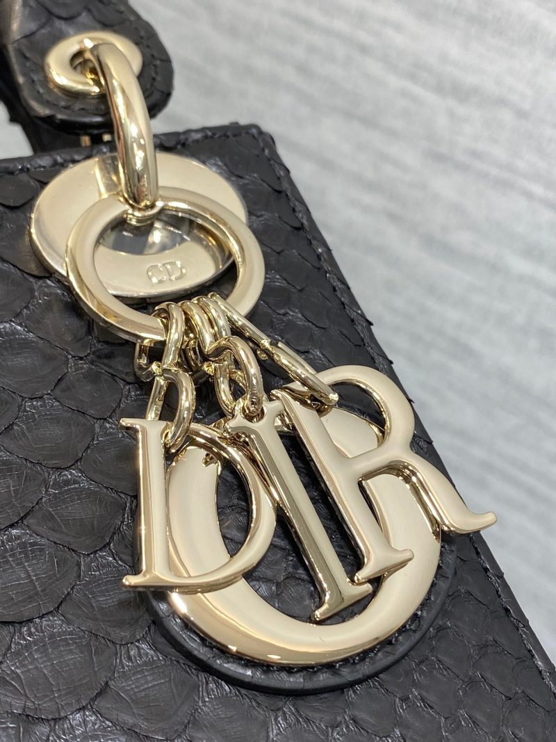 img_2b46f204_20241129_i1732851131_1671_5_jpg MINI 17 LADY BAG IN BLACK SNAKESKIN PATTERN LAMBSKIN