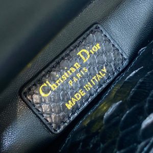 img_2b46f204_20241129_i1732851131_8403_4_jpg MINI 17 LADY BAG IN BLACK SNAKESKIN PATTERN LAMBSKIN