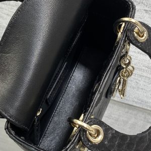 img_2b46f204_20241129_i1732851131_9299_6_jpg MINI 17 LADY BAG IN BLACK SNAKESKIN PATTERN LAMBSKIN