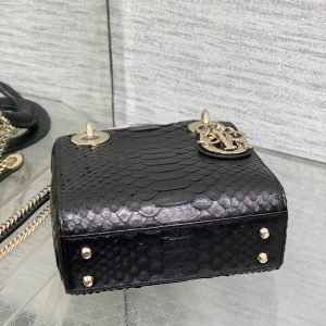img_2b46f204_20241129_i1732851131_978_2_jpg MINI 17 LADY BAG IN BLACK SNAKESKIN PATTERN LAMBSKIN