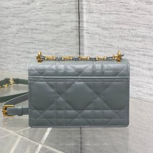 CD Miss Caro 17 Bag Grey Calfskin 229246