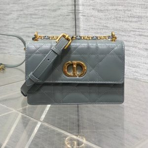 CD Miss Caro 17 Bag Grey Calfskin 229246