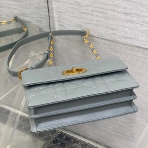 CD Miss Caro 17 Bag Grey Calfskin 229246