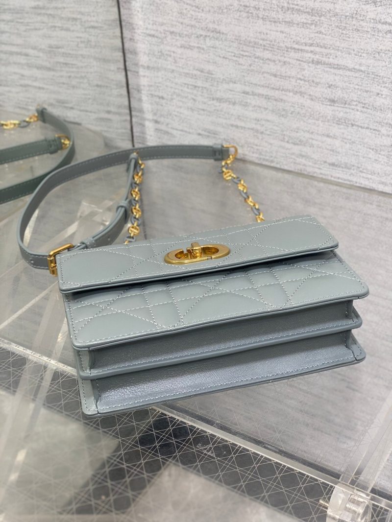 CD Miss Caro 17 Bag Grey Calfskin 229246