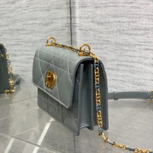 CD Miss Caro 17 Bag Grey Calfskin 229246