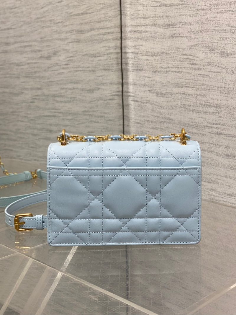 CD Miss Caro 17 Bag Blue Calfskin 229248