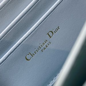 CD Miss Caro 17 Bag Blue Calfskin 229248