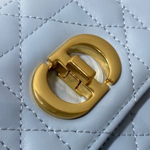 CD Miss Caro 17 Bag Blue Calfskin 229248