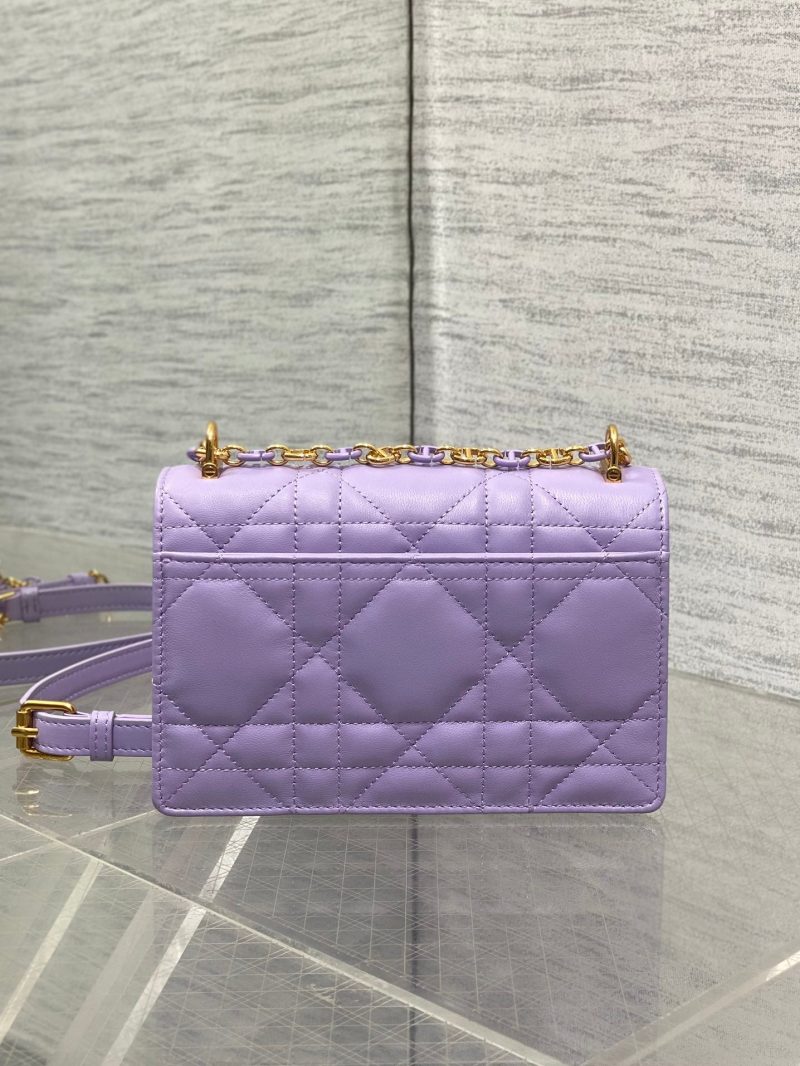 CD Miss Caro 17 Bag Purple Calfskin 229250