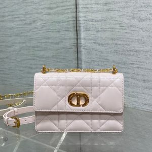 CD Miss Caro 17 Bag Light Pink Calfskin 246427