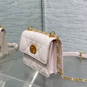 CD Miss Caro 17 Bag Light Pink Calfskin 246427