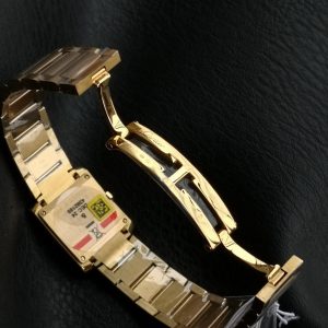 Tank Francaise Gold Case Diamond Bezel