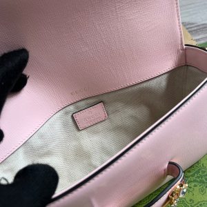 img_545dbde1_20231031_i1698767735_3957_8_jpg DIAMOND HORSEBIT SHOULDER BAG 24 IN LIGHT PINK CALFSKIN GOLD HARDWARE
