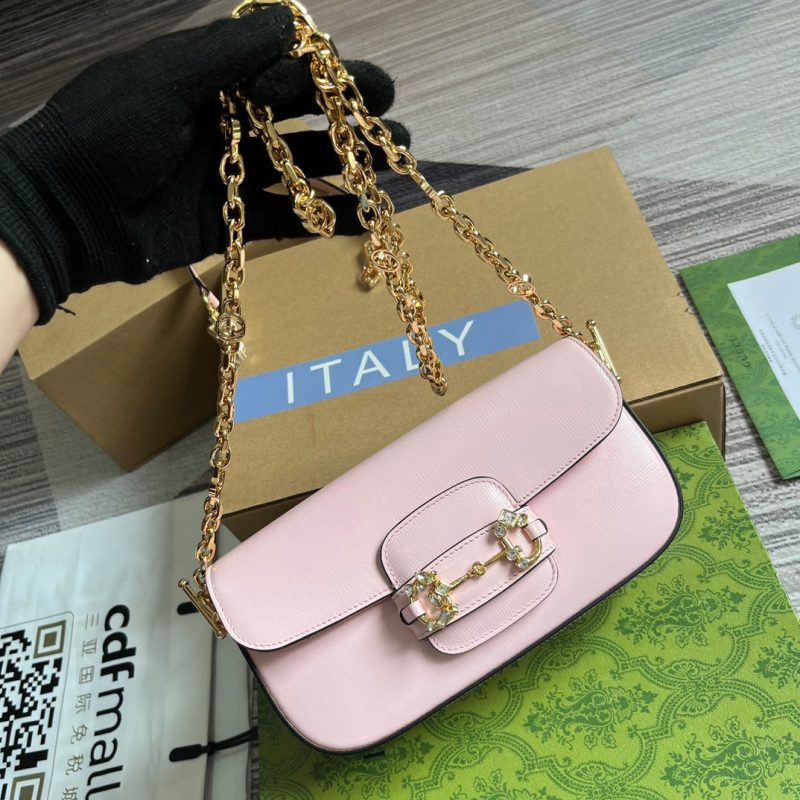 img_545dbde1_20231031_i1698767735_511_3_jpg DIAMOND HORSEBIT SHOULDER BAG 24 IN LIGHT PINK CALFSKIN GOLD HARDWARE