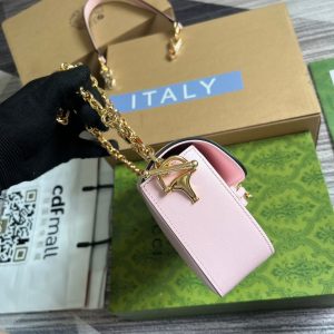 img_545dbde1_20231031_i1698767735_6990_2_jpg DIAMOND HORSEBIT SHOULDER BAG 24 IN LIGHT PINK CALFSKIN GOLD HARDWARE