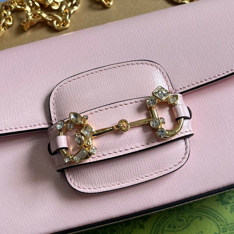 img_545dbde1_20231031_i1698767735_9563_4_jpg DIAMOND HORSEBIT SHOULDER BAG 24 IN LIGHT PINK CALFSKIN GOLD HARDWARE