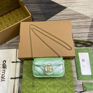 img_545dbde1_20240121_i1705842623_3403_2_jpg GG MARMONT 16 MINI SHOULDER BAG GREEN IRIDESCENT CALFSKIN