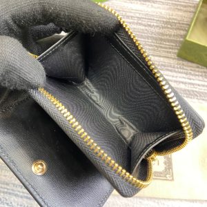 img_545dbde1_20240128_i1706447139_2058_2_jpg MINI WALLET 11 IN BLACK CALFSKIN GOLD HARDWARE