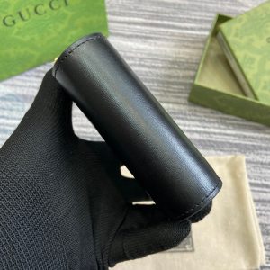 img_545dbde1_20240128_i1706447139_966_0_jpg MINI WALLET 11 IN BLACK CALFSKIN GOLD HARDWARE