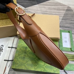 img_545dbde1_20240403_i1712152150_1512_3_jpg JACKIE SMALL SHOULDER BAG 27 IN TAWNY BROWN CALFSKIN GOLD HARDWARE