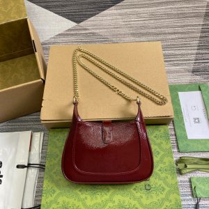 img_545dbde1_20240405_i1712321878_8645_6_jpg JACKIE NOTTE MINI BAG 19 IN RED WINE CRACKED LACQUER CALFSKIN GOLD HARDWARE
