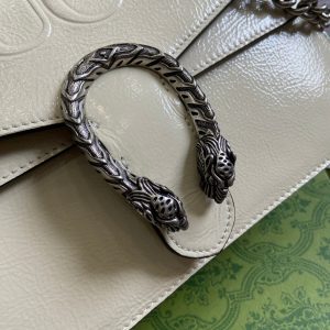 img_545dbde1_20240614_i1718371330_3402_6_jpg DYONYSUS SMALL SHOULDER BAG 28 IN WHITE LACQUER EMBOSSED CALFSKIN SILVER HARDWARE