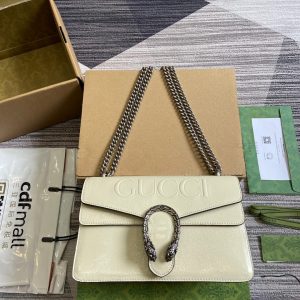 img_545dbde1_20240614_i1718371339_8930_0_jpg DYONYSUS SMALL SHOULDER BAG 28 IN WHITE LACQUER EMBOSSED CALFSKIN SILVER HARDWARE