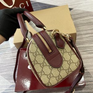 GG Ophidia Bag 21cm Canvas leather 339625